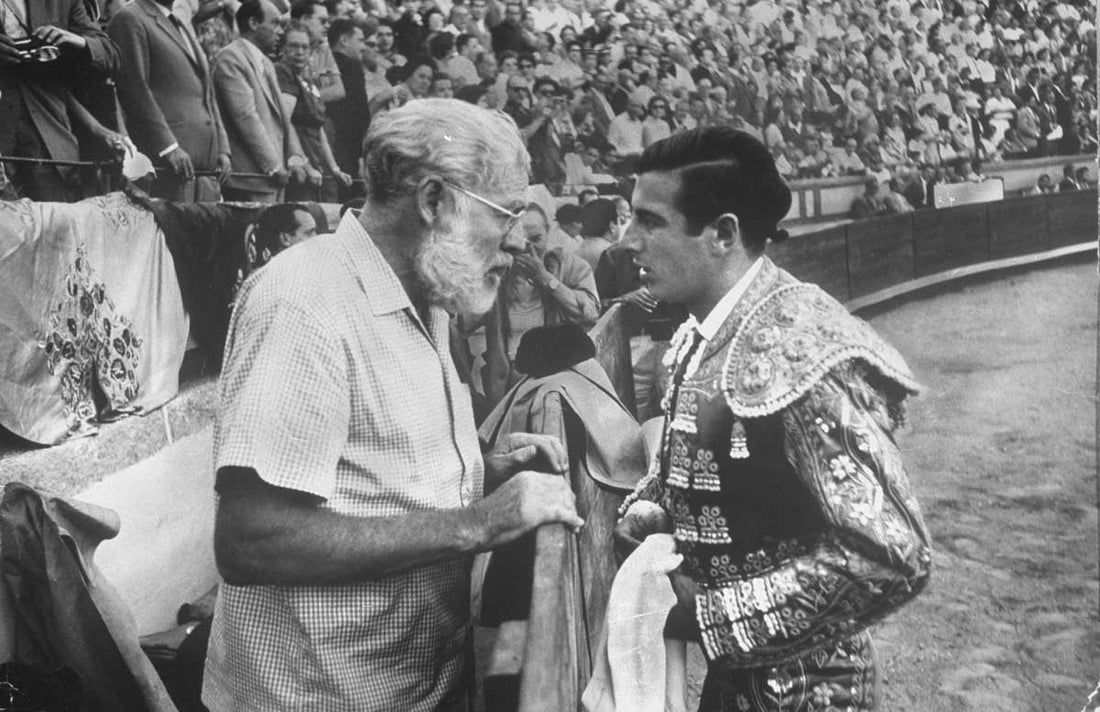 Ernest Hemingway with bullfighter Antonio Ordonez, c.1960 © Loomis Dean/LIFE/Getty Images.