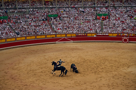 Bringing your kids to the bullfights in Spain