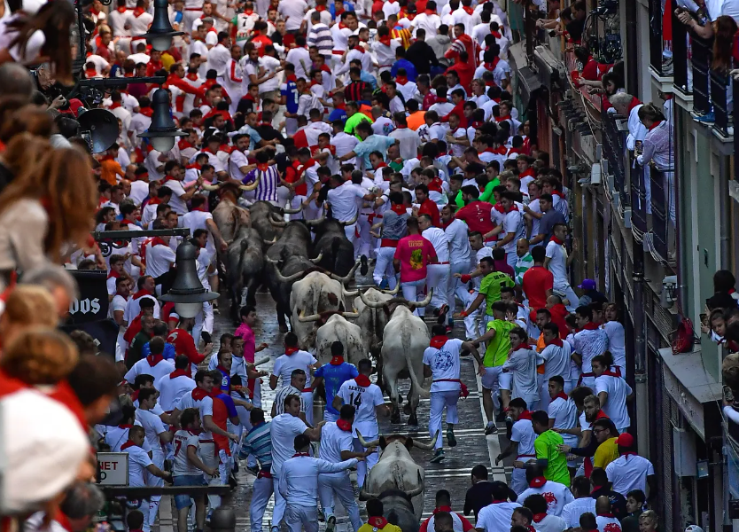 When is the best time to book tickets for the Running of the Bulls?